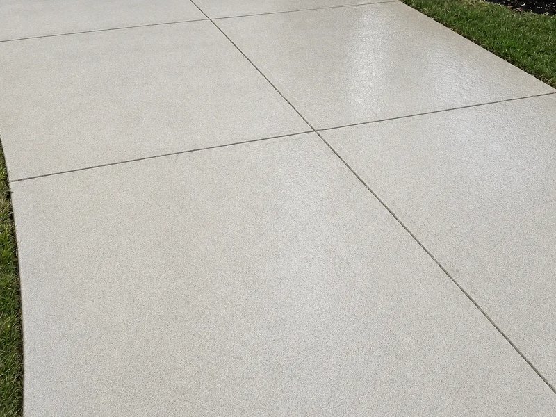 Driveway Cleaning — after professional cleaning